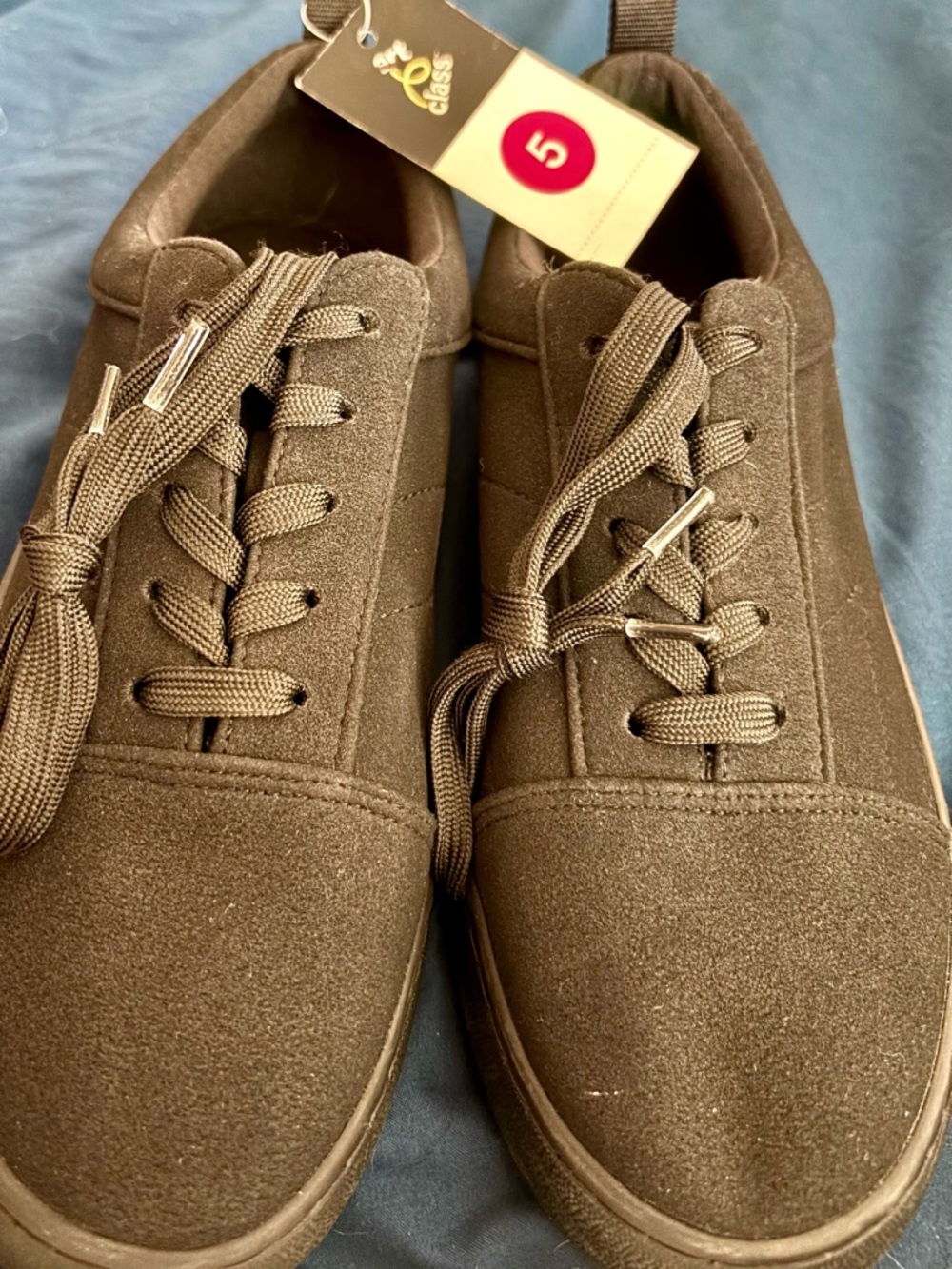 Classic Kids Casual Sneakers - Black Unisex